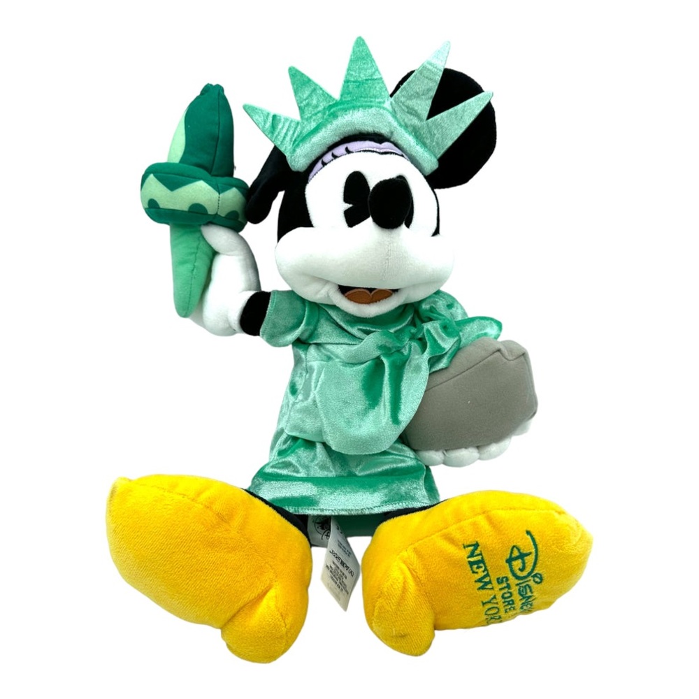 Lady Liberty Minnie Mouse Plush - New York Disney Store